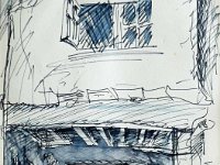 Gateway from Cameron's Yard, Crib Street (sketch)